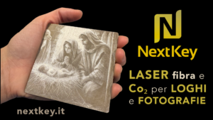 Incisioni laser di fotografie sull’acciaio inox